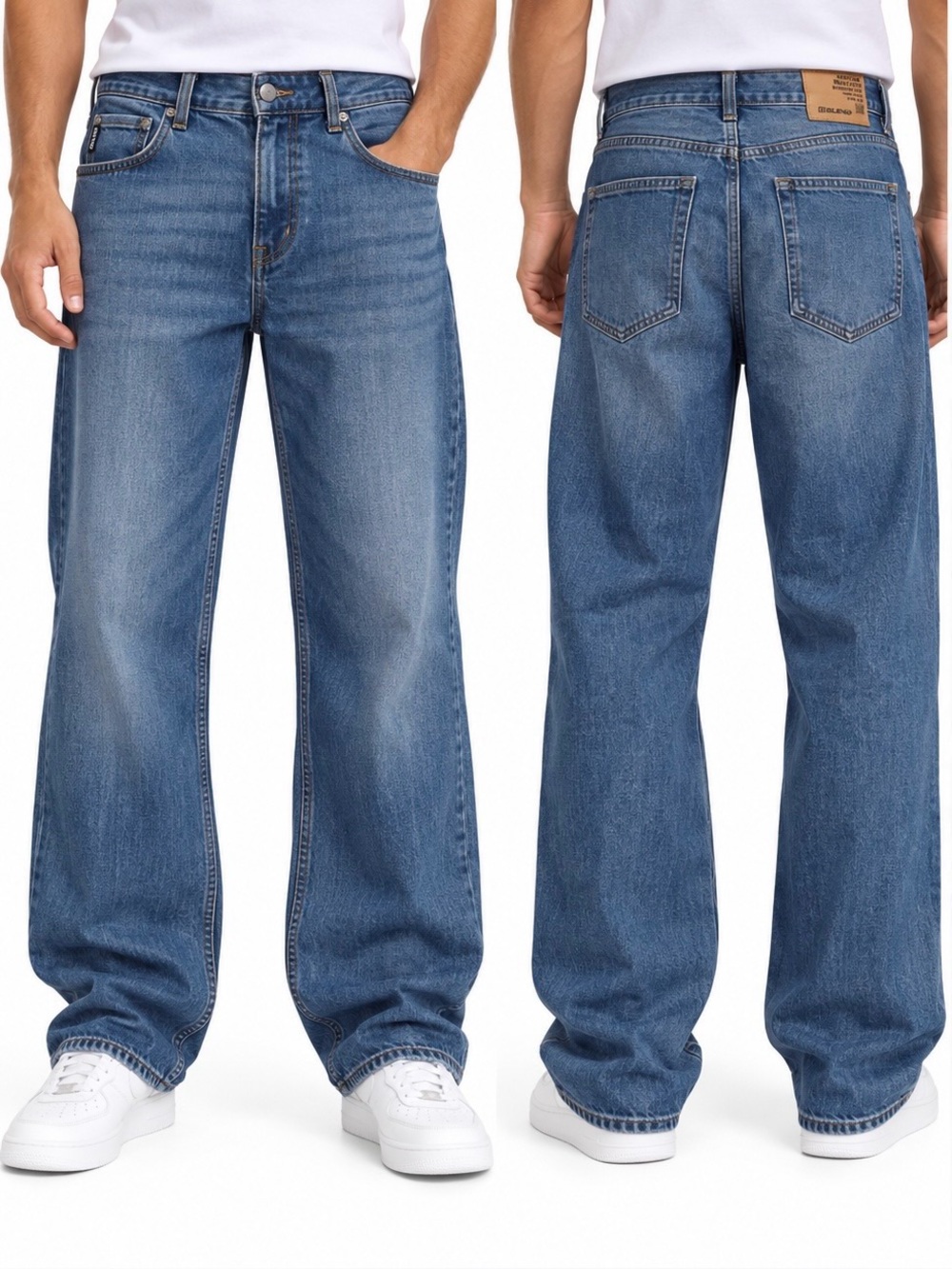 BLEND Fashion Loose Fit Blue Jeans